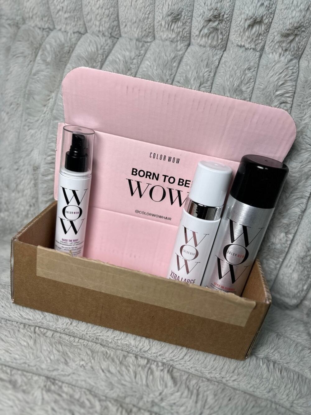 Color Wow Bombshell Hair Volume Routine 3 Piece Set Raise Root XL Bombshell